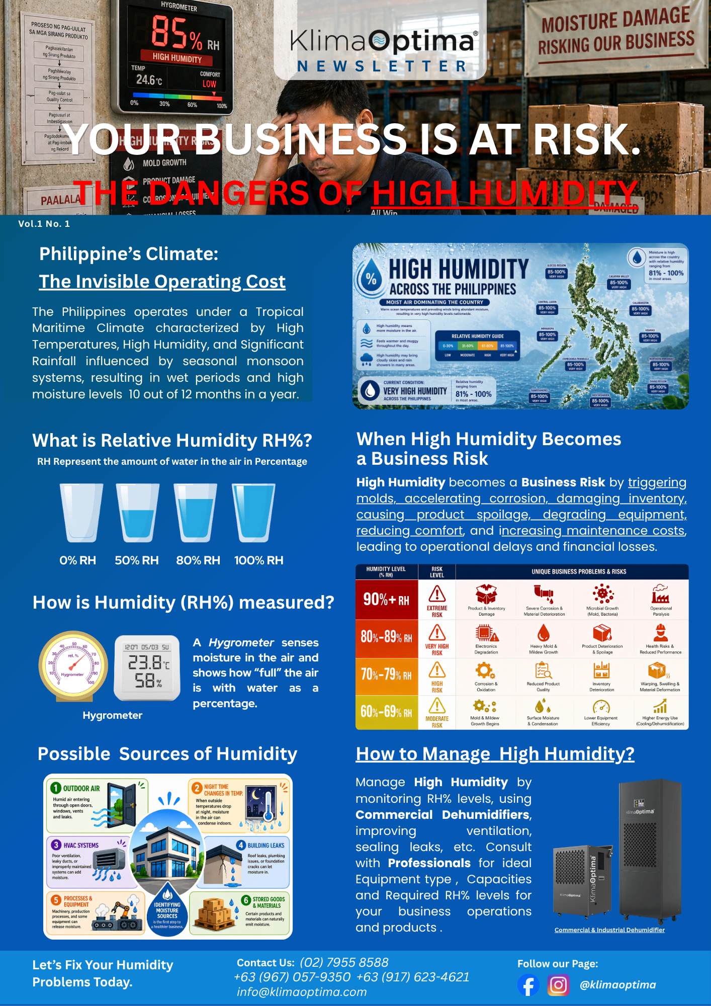 Click to view The Dangers of High Humidity cover